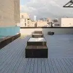 דק סינטטי אפור שיש