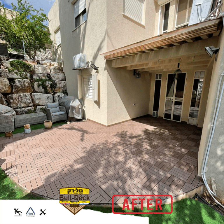 החורף מתקרב,כך תראה המרפסת שלכם עם אריחי דק סינטטי! | bull-deck.com