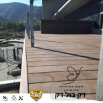 מרפסת,שביל ומדרגות דק של בול דק באגם החולה | bull-deck.com